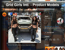 Tablet Screenshot of gridgirlsintl.com